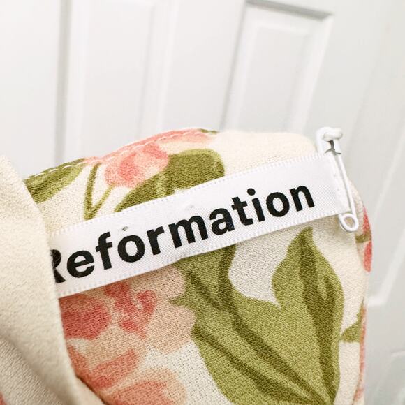 Reformation Lecce Dress in Corsage - Picture 15 of 15